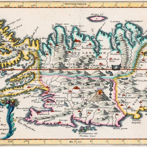 Einstök söguleg Íslandskort 1535-1849