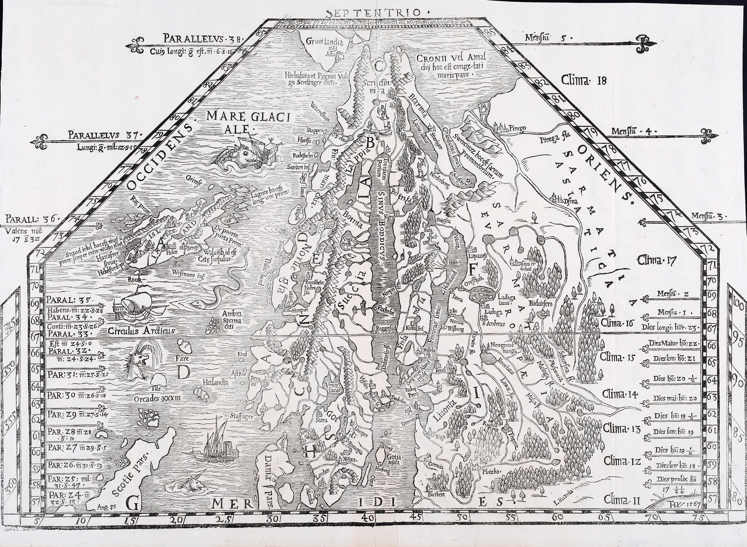 72.Olaus Magnus 1565 / 1567 72.Olaus Magnus 1565 / 1567
