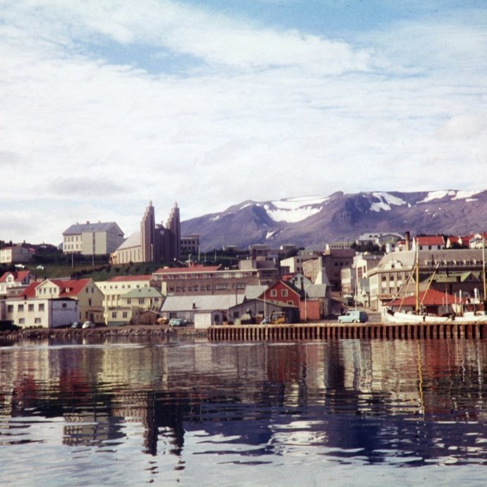 57. Akureyri árið 1962. Ljósmynd Pálmi Stefánsson.