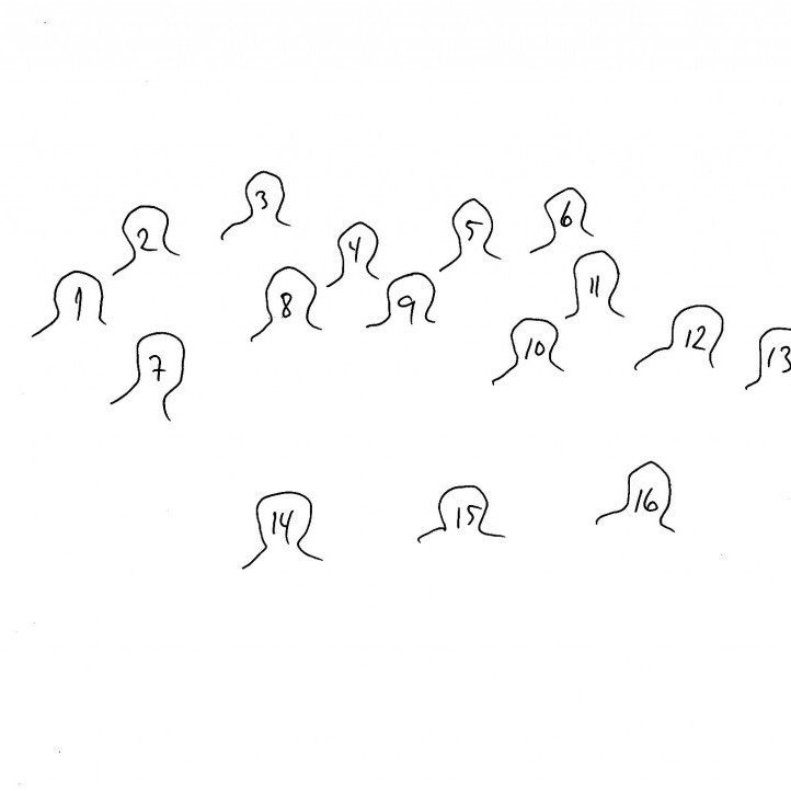 Við Öskjuvatn. 
1. Herbert Tryggvason, 2.Jóhann Snorrason, 4. Garðar í Viðarholti, 5. Bogi Pétursson, 6. Richard Þórólfsson, 7. Hallur í Framnesi, 8. Hans Hansen, 9. Þorsteinn Davíðsson, 11.Sigurjón Rist, 12. Ásgeir, 13.Hafliði, 14. Guðni Sigurðsson, 15. Þorsteinn Þorsteinsson, 16. Tryggvi Þorsteinsson.