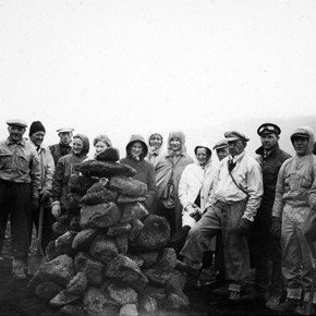 1. Þorsteinn Þorsteinsson, 3. Björn Þórðarson, 5. Guðrún Benediktsdóttir,  6. Guðrún Guðvarðardóttir, 9.Guðrún Guðmundsdóttir, 10. Sigtryggur Helgason Gulls., 11. Gaston Ásmundsson, 12.Stefán Sigurðsson radio.