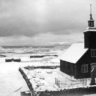Skútustaðakirkja í Mývatnsveit.