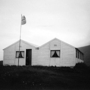 Tjarnargerði í Eyjafirði, sumarbústaður bílstjórafélags Akureyrar, við Leyningshóla.