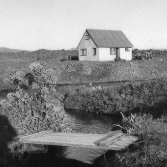 Þorsteinsskáli við Herðubreiðarlindir.