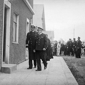 Konungskoman 1927, Friðrik 10, ekki er vitað hvar myndin er tekin.