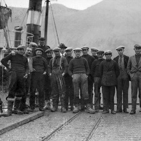 Sjómenn á Siglufirði.