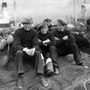 Sjómenn á Siglufirði.