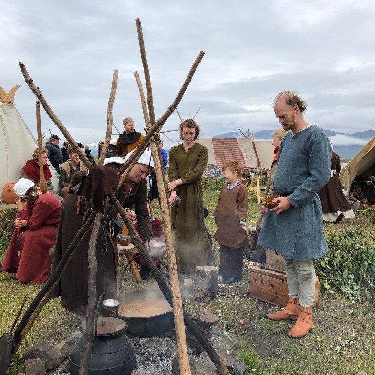 Matur búinn til fyrir um 100 Gásverja