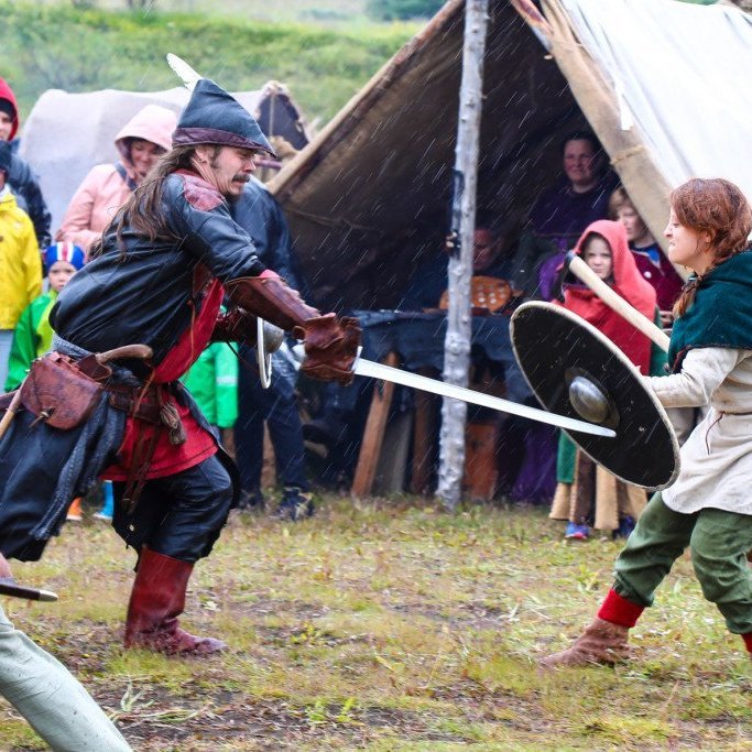 Bardagasýning á Gásum