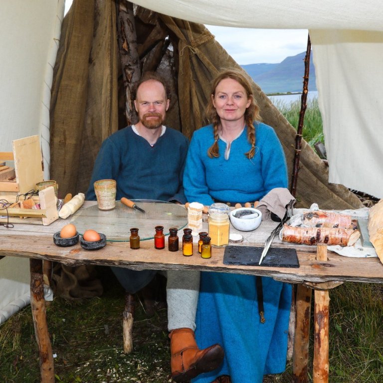 Listasmiðja Aðalsteins á Gásum.