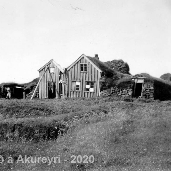 89. Gamli torfbærinn á Svínadal í Kelduhverfi.
Þekkir þú… staðinn, fólkið, tilefnið eða tímann?  Sendu okkur póst minjasafnid@minjasafnid.is
