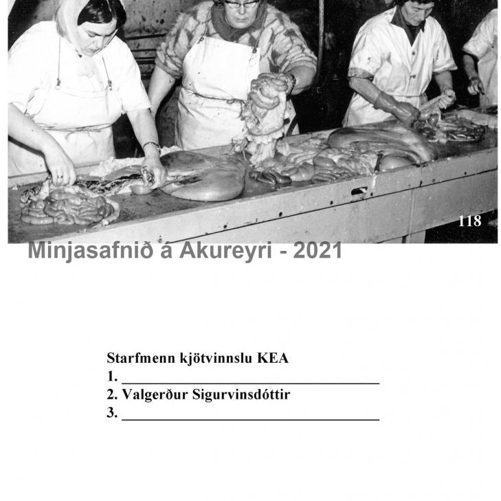 118. Þekkir þú… staðinn, fólkið, tilefnið eða árið? Sendu okkur póst minjasafnid@minjasafnid.is