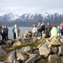 Ganga um Hrísey á Fullveldis- og skeljahátíð í Hrísey