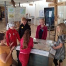 Flottir krakkar á sumarnámskeiði á safninu