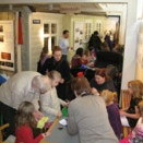 Fjölmenn leiðsögn og fjöldinn allur af bolluvöndum