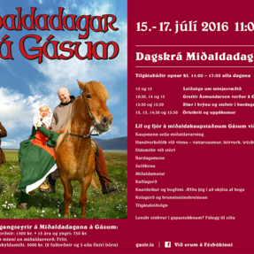 Miðaldadagar á Gásum - Medieval Days 2016