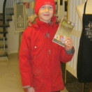 Heppinn vinningshafi frá fyrsta vetrardegi