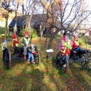 Stelpurnar eru jafn forvitnar og strákar um fallbyssurnar