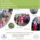 Sumarlestur og safnafjör - skráning hafin