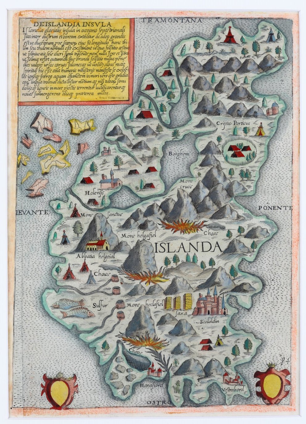 Kort Giovanni Francesco Camocio 1574