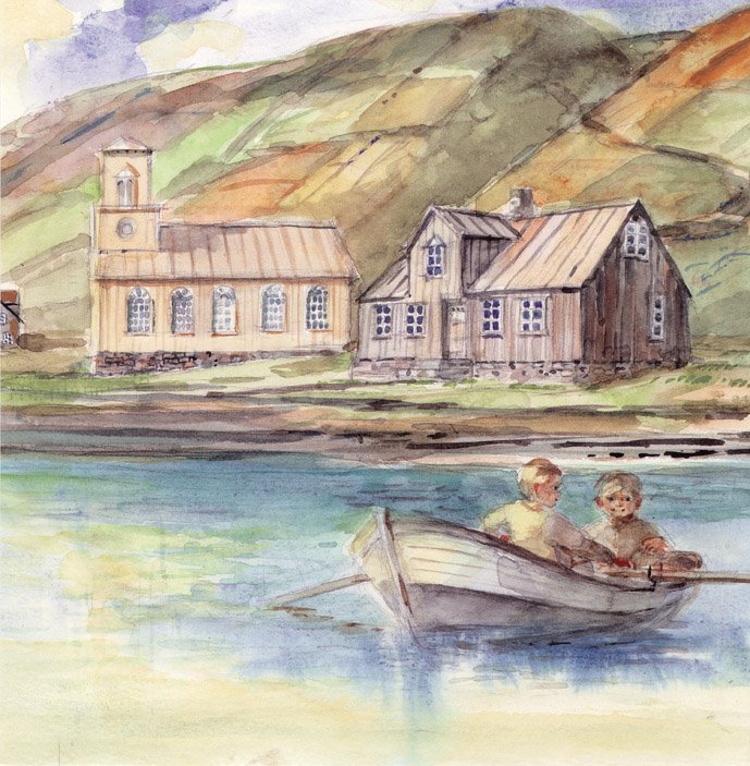 Mynd eftir Kristinn G. Arngrímsson.