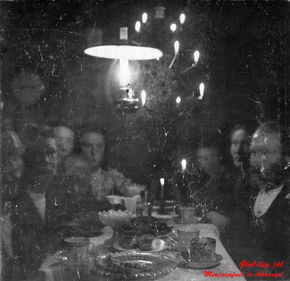 Jólin 1905 í Haganesi.