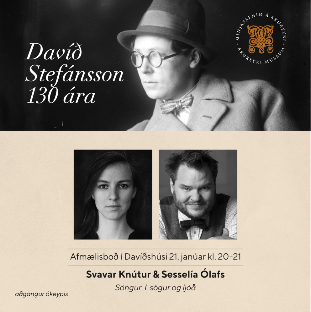 130 ára afmæli Davíðs Stefánssonar
