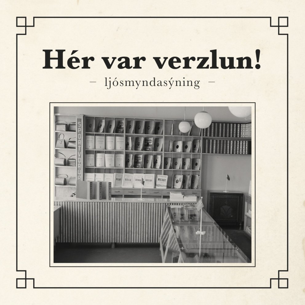 Ljósmyndir úr verzlunarsögu Akureyrar