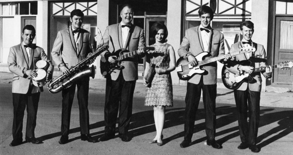 Hljómsveit Ingimars Eydal í kringum 1968