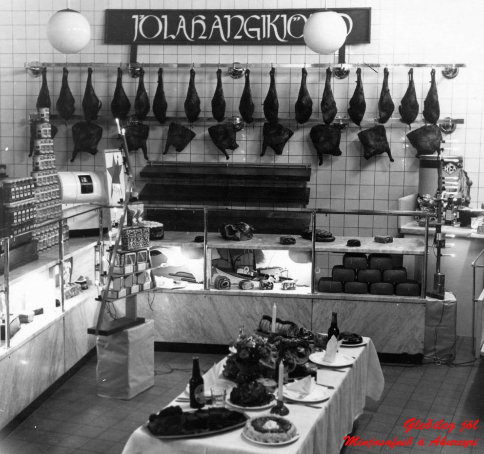 Það má næstum finna ilminn af hangikjötinu.