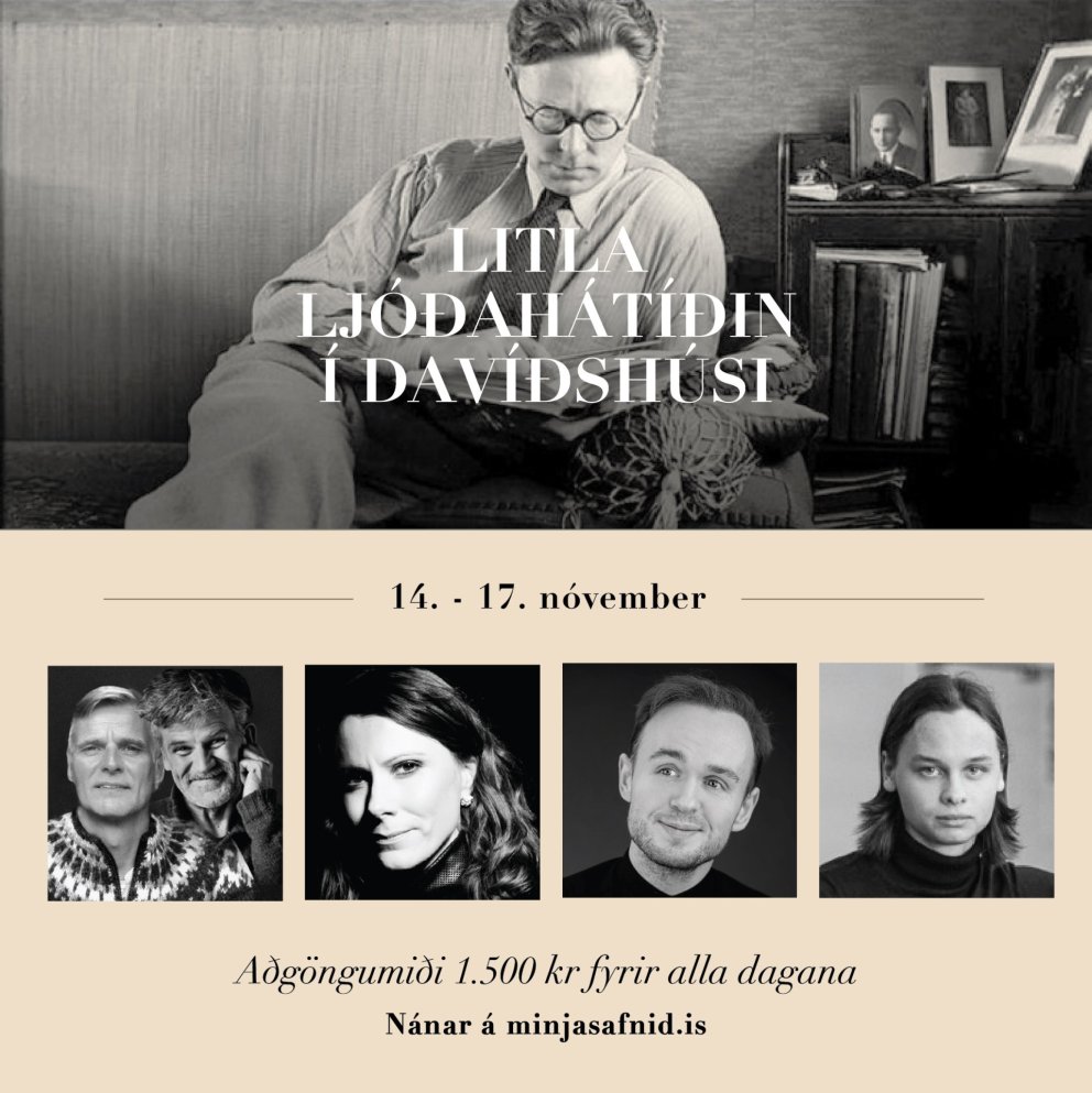 Dagskrá Litlu ljóðahátíðarinnar 2024