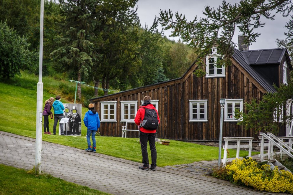 Nonni's house and the Museum Church are in the oldest part of Akureyri.