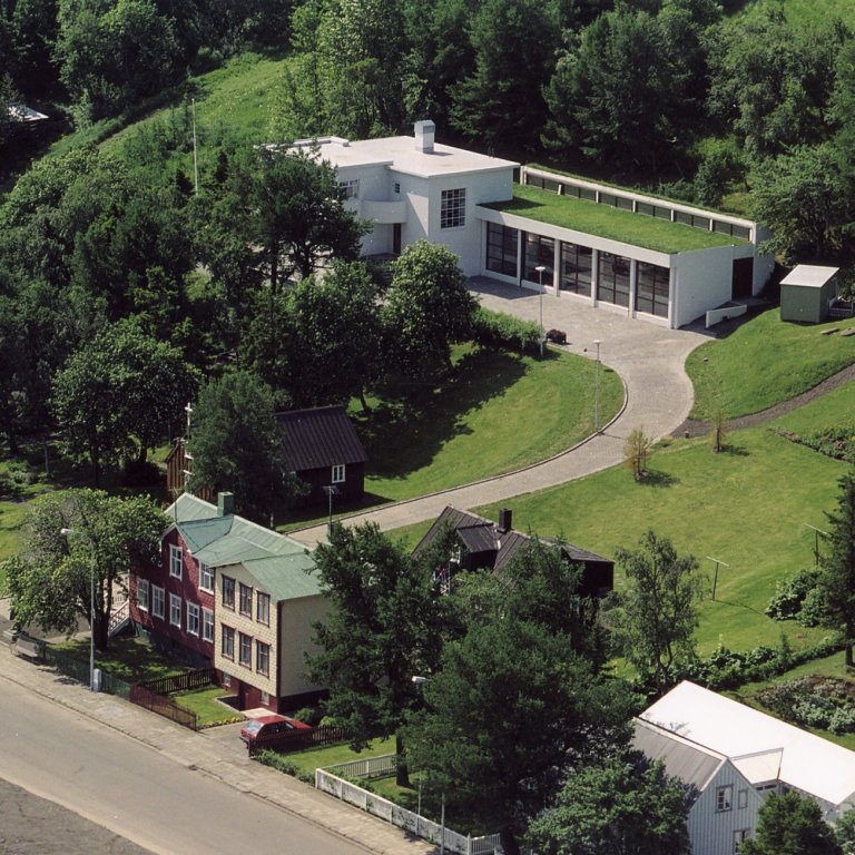 Minjasafnið á Akureyri, Nonnahús, Minjasafnskirkjan og Skrúðgarður Minjasafnsins.