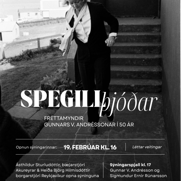 Spegill þjóðar - sýning opnar.