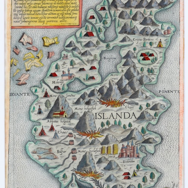 Kort Giovanni Francesco Camocio 1574