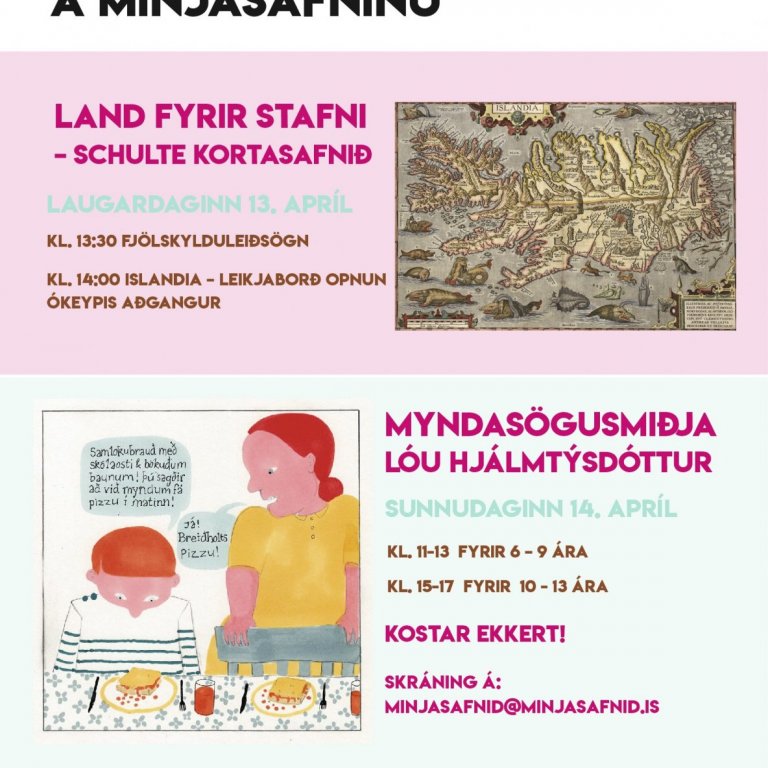 Dagskrá Barnamenningarhátíðar á Minjasafninu