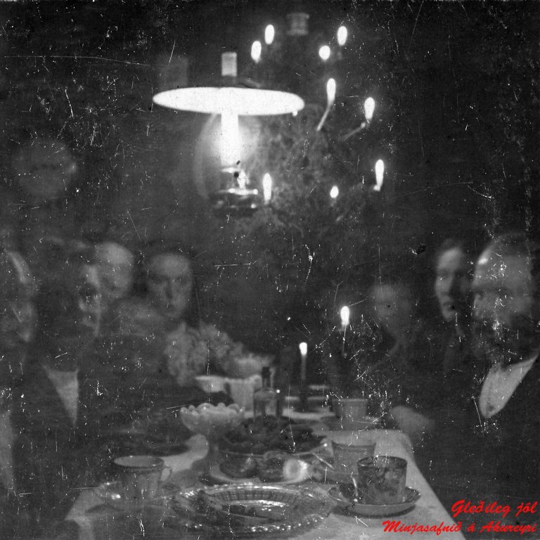 Jólin 1905 í Haganesi.