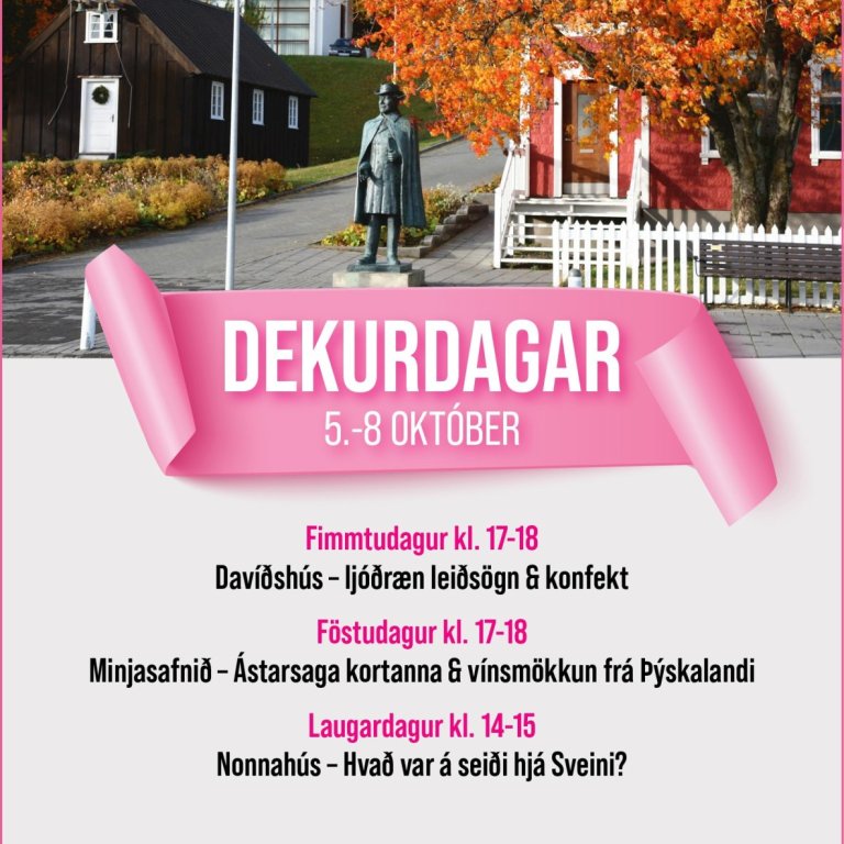 Dekurdagar á safninu