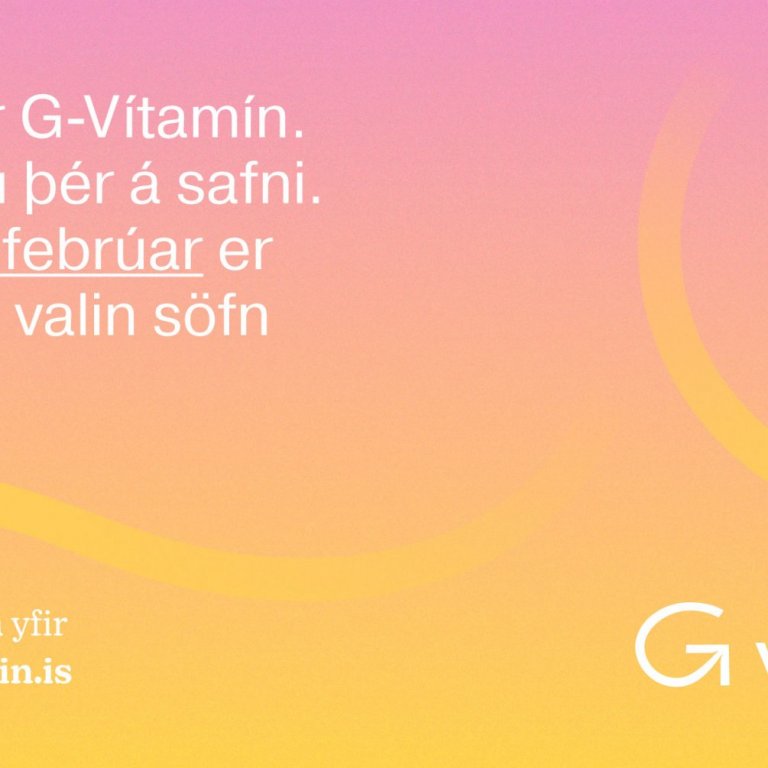G-vítamín á Minjasafninu