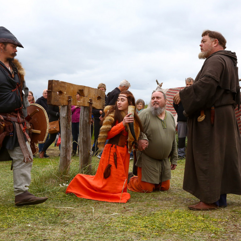 Það er líf og fjör á Miðaldadögum
