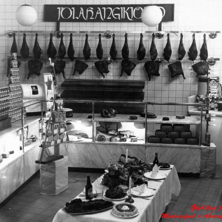 Það má næstum finna ilminn af hangikjötinu.