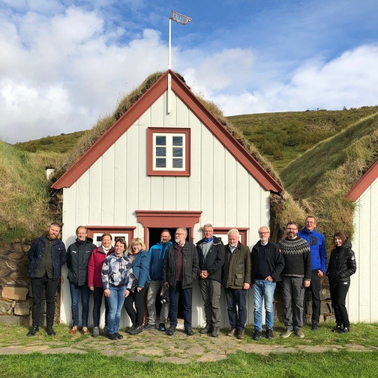 Nordic Heritage Heads Forum heimsótti Laufás